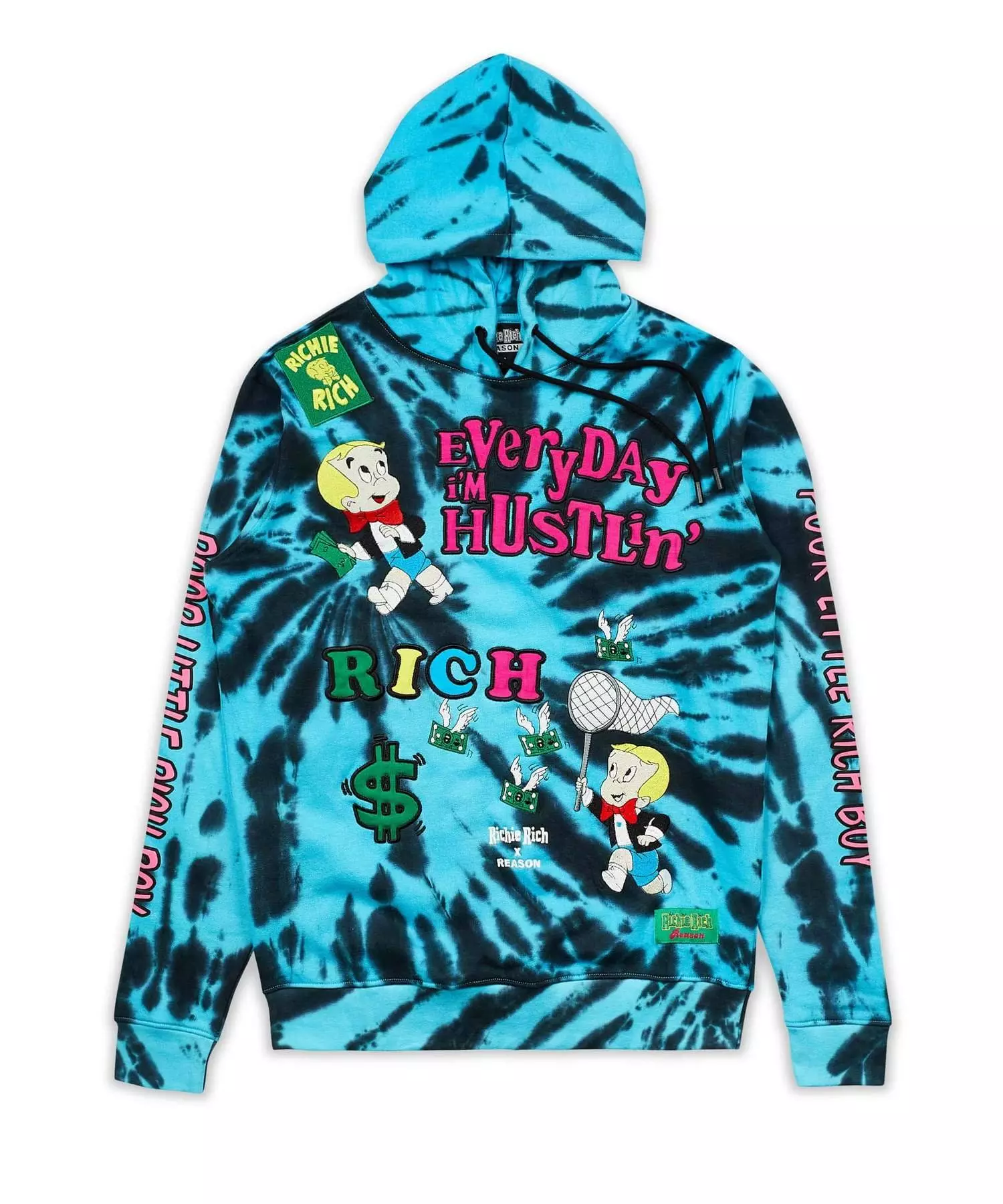 Reason Men s Richie Rich Rules Hoodie Hibbett